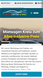 Mobile Screenshot of e-mietwagenkreta.de