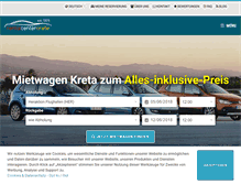 Tablet Screenshot of e-mietwagenkreta.de